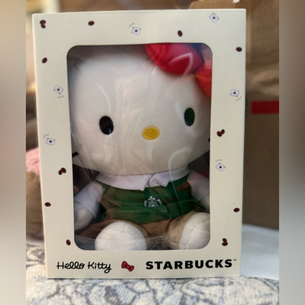 STARBUCKS HELLO KITTY LIMITED, EDITION PLUSH
